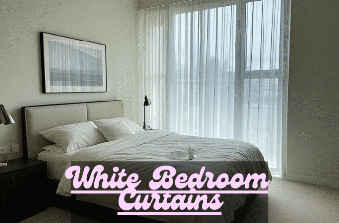 White Bedroom Curtains: Types, Materials, Styling Tips, Ideas, Benefits, Maintenance Tips And More White Bedroom Curtains