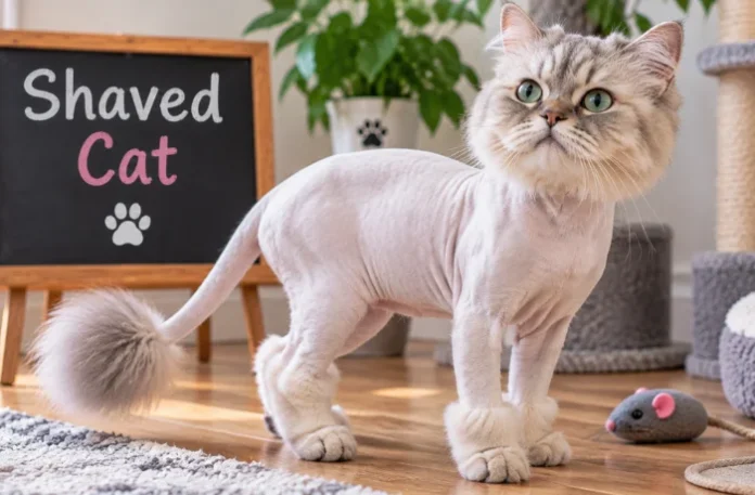 Shaved Cat